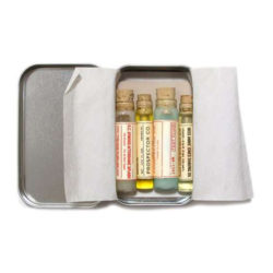 Tester Vials Kit insida forpackning