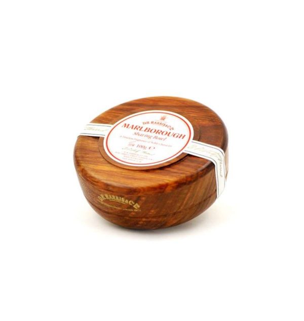 dr-harris-marlborough-shaving-soap-in-dark-wooden-bowl-100g