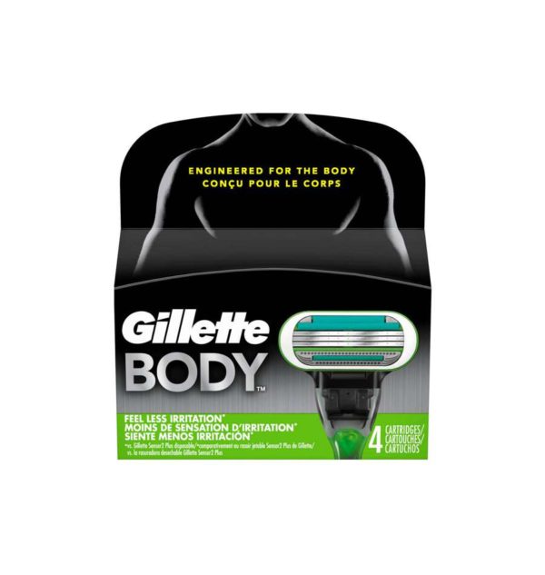 gillette-body-rakblad-4-pack