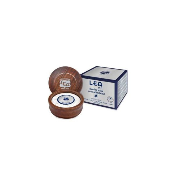 lea-classic-shaving-soap-in-wooden-bowl-100g-raktval