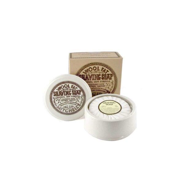 mitchell-s-wool-fat-shaving-soap-ceramic-dish-raktval