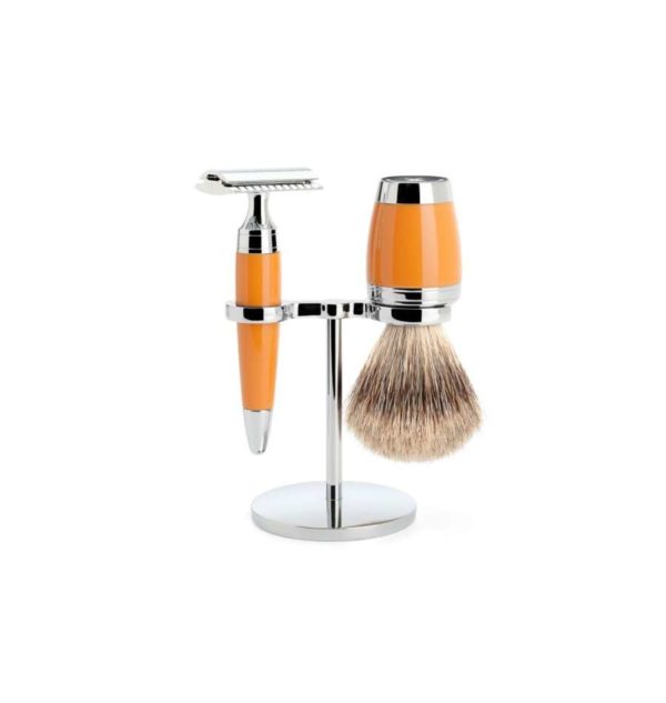 muhle-stylo-shaving-set-butterscotch-rakset