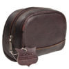 Parker Shaving Toilet Bag Necessar i Morkt Lader
