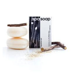 Liquorice Spa soap 100 g produkt + forpackning