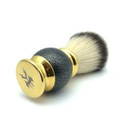 Black Magic Synthetic Silvertip Shaving Brush in Black & Gold