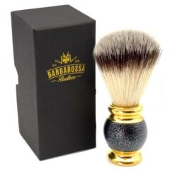 Black Magic Synthetic Silvertip Shaving Brush in Black & Gold produkt