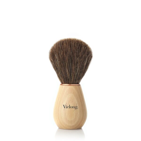 WAVE SHAVING BRUSH, BROWN HORSE, D.21