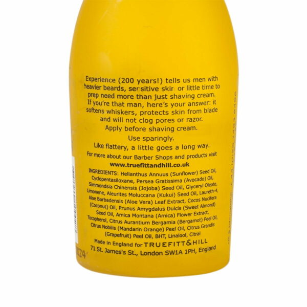 TRUEFITT & HILL ULTIMATE COMFORT PRE-SHAVE OIL 60 ML